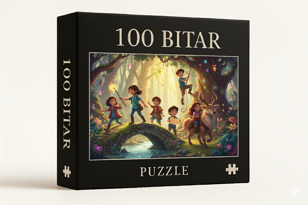 Barnpussel 100 bitar