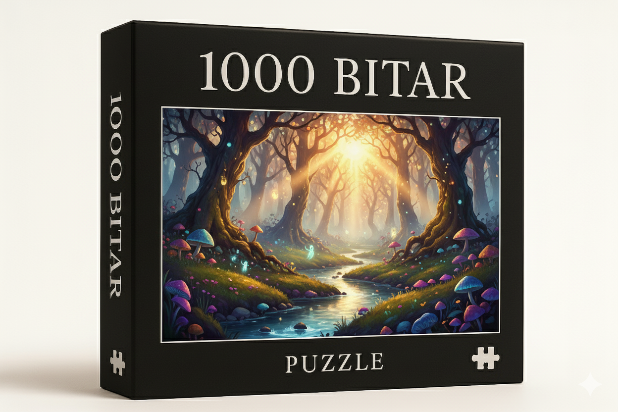 Pussel 1000 bitar