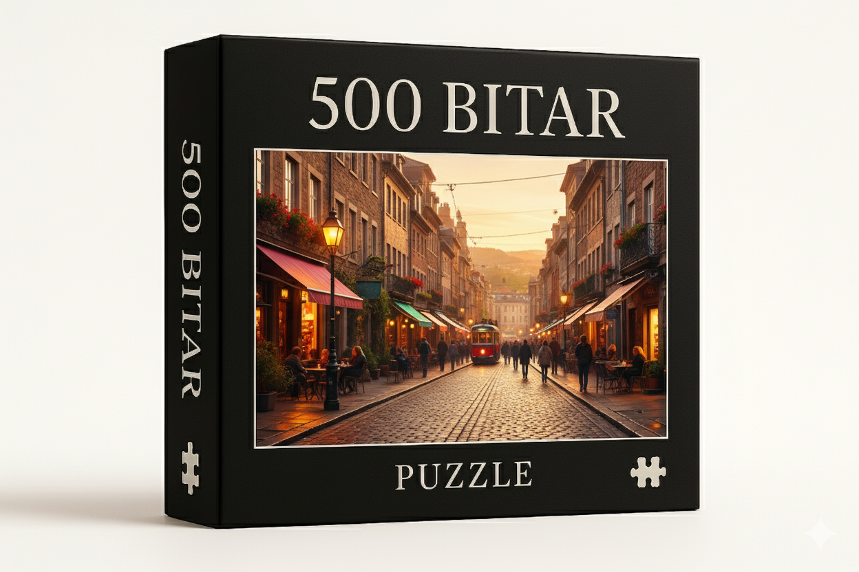 Pussel 500 bitar