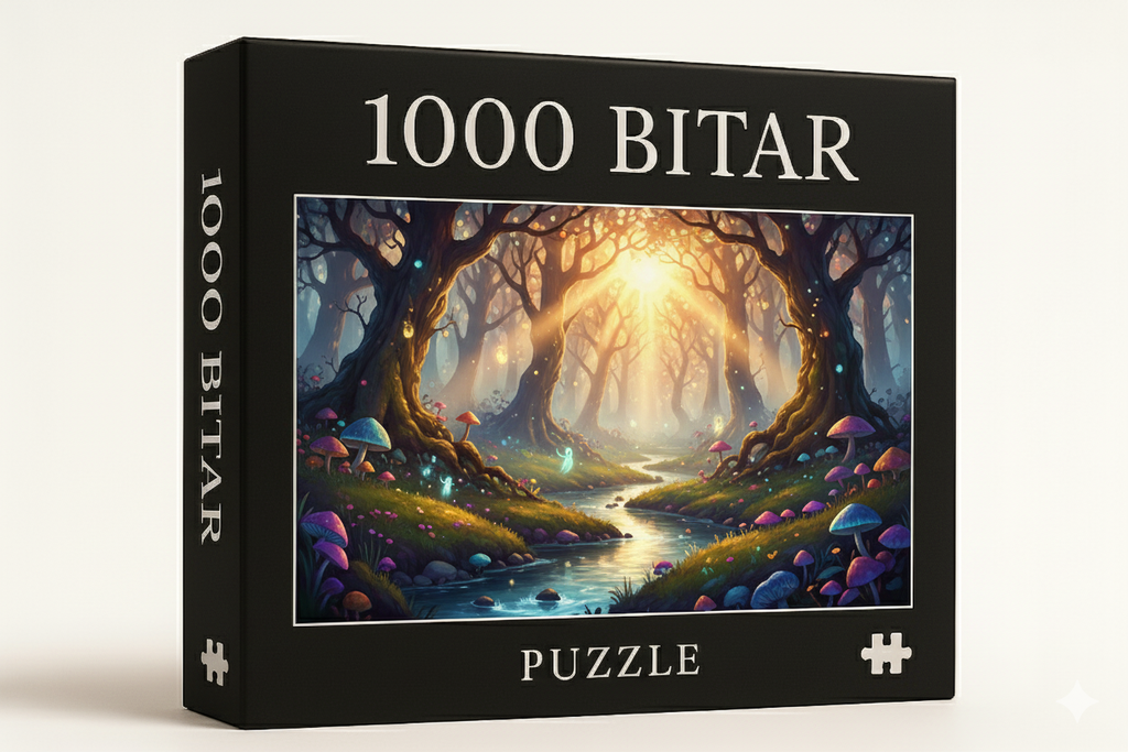 Pussel 1000 bitar