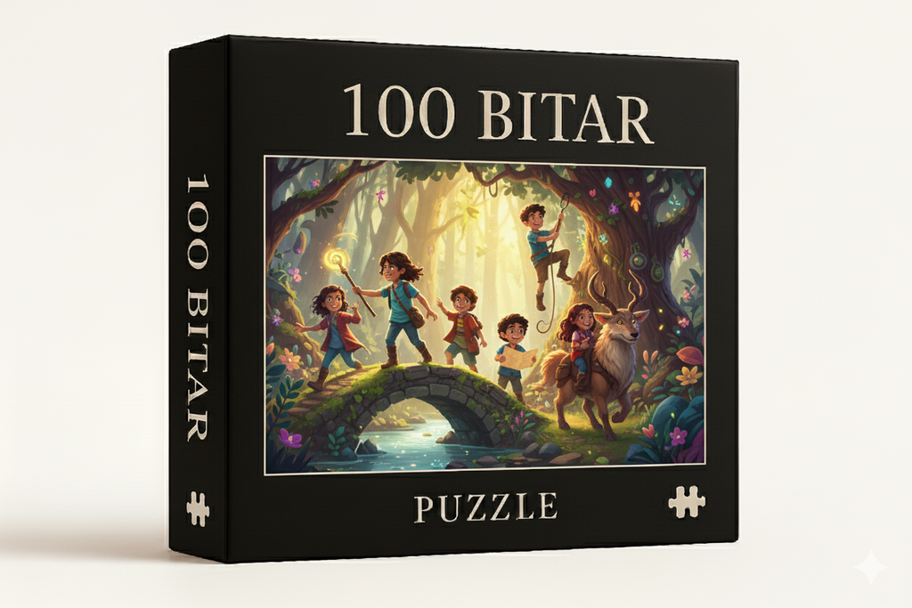Barnmotiv 100 bitar