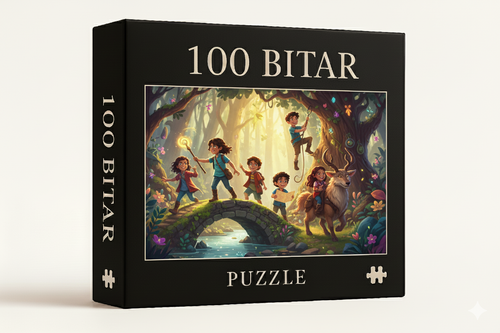Barnmotiv 100 bitar