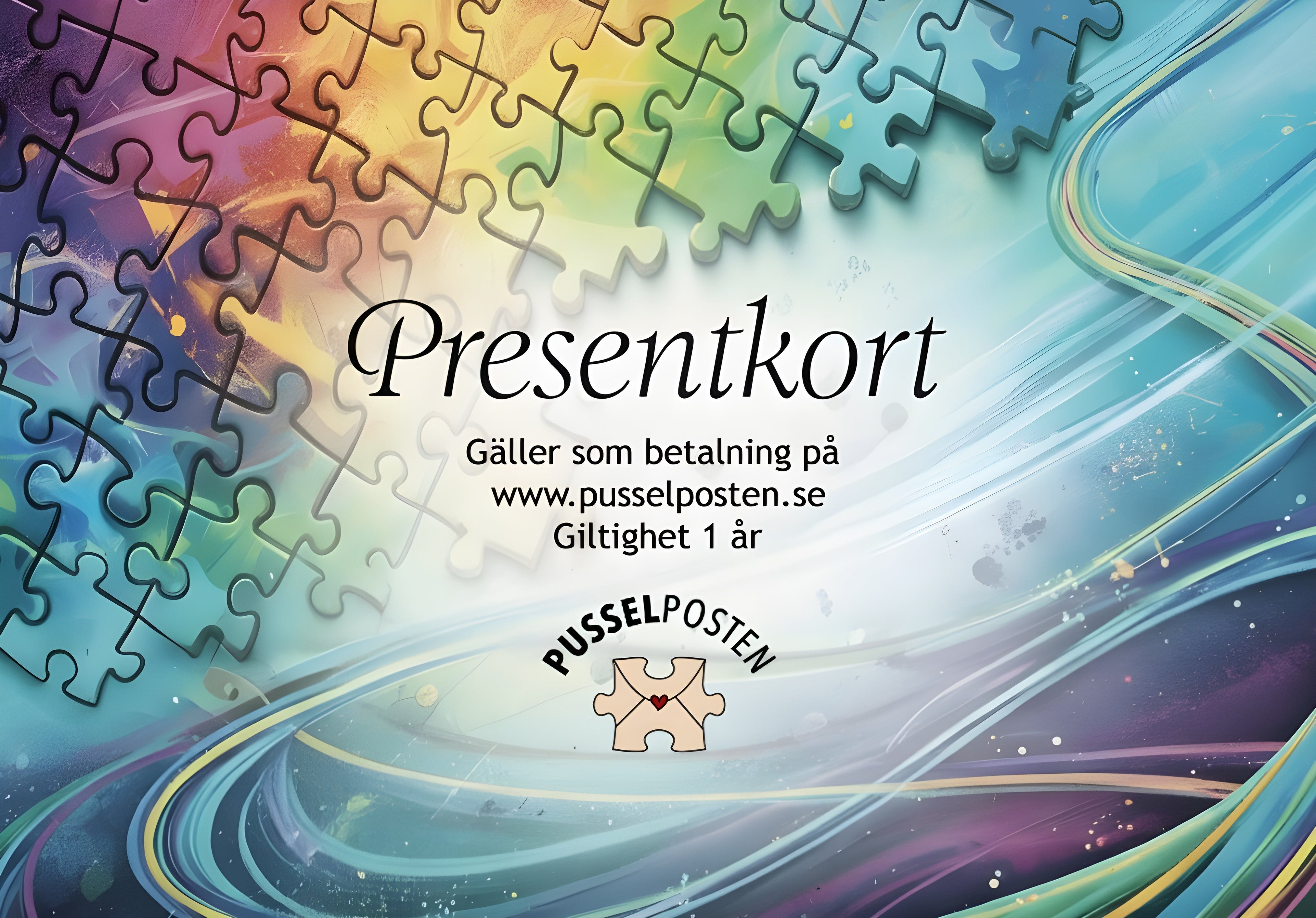 Pusselposten presentkort